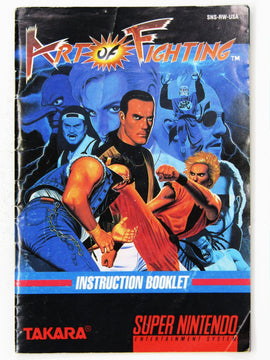 Art Of Fighting [Manual] (Super Nintendo / SNES)