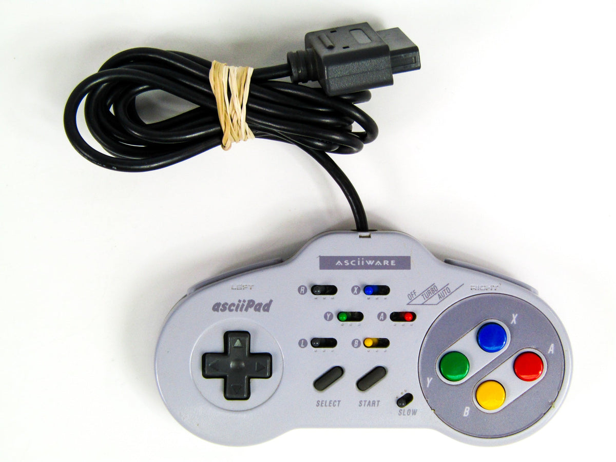 Asciipad Controller (Super Nintendo / SNES) – Retro MTL