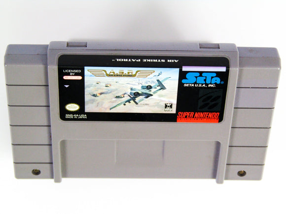 A.S.P. Air Strike Patrol (Super Nintendo / SNES) - RetroMTL