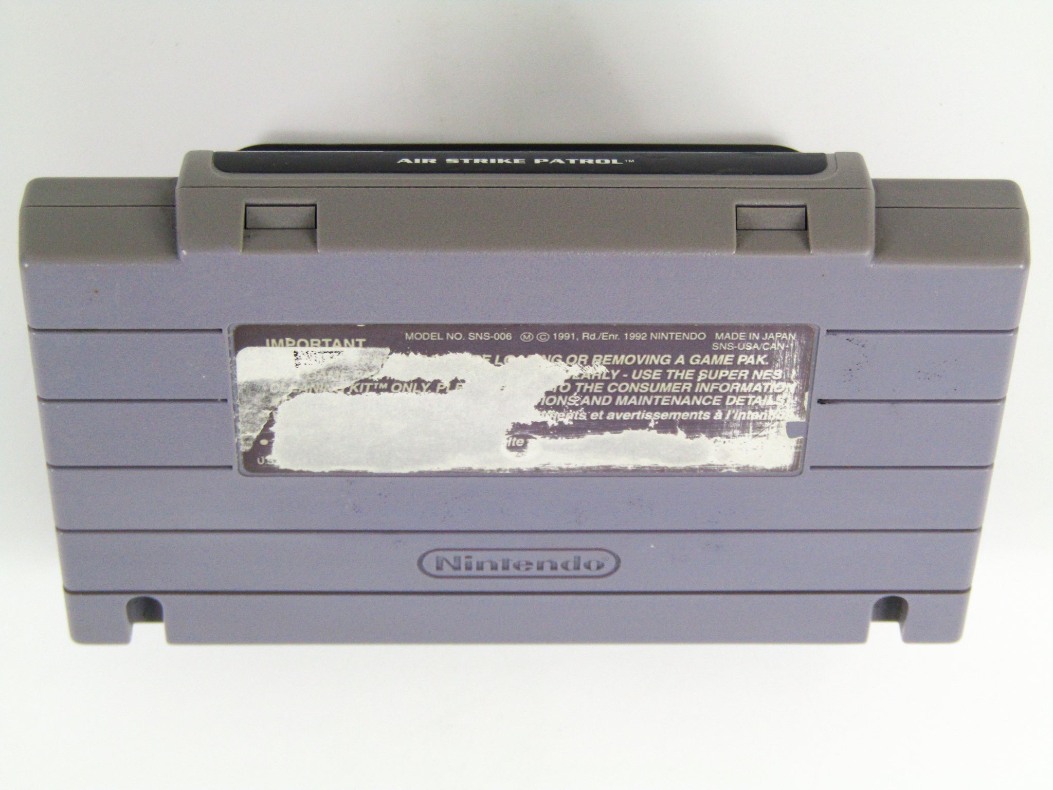 A.S.P. Air Strike Patrol (Super Nintendo / SNES) - RetroMTL