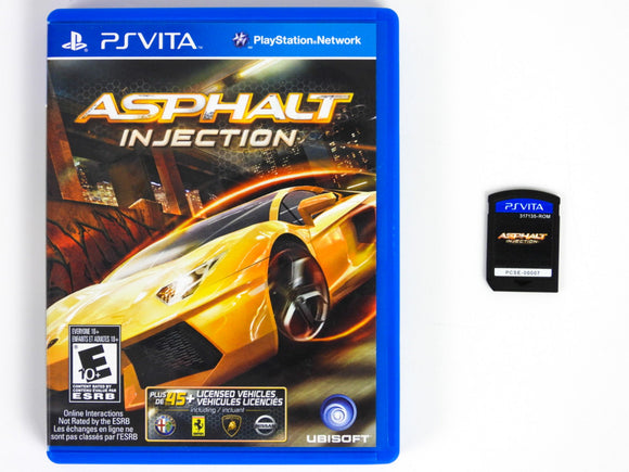 Asphalt Injection (Playstation Vita / PSVITA) - RetroMTL