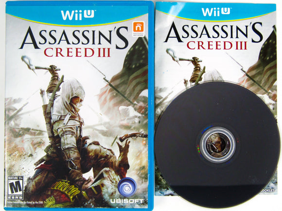 Assassin's Creed III 3 (Nintendo Wii U) - RetroMTL