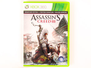 Assassin's Creed III 3 [Signature Edition] (Xbox 360) - RetroMTL