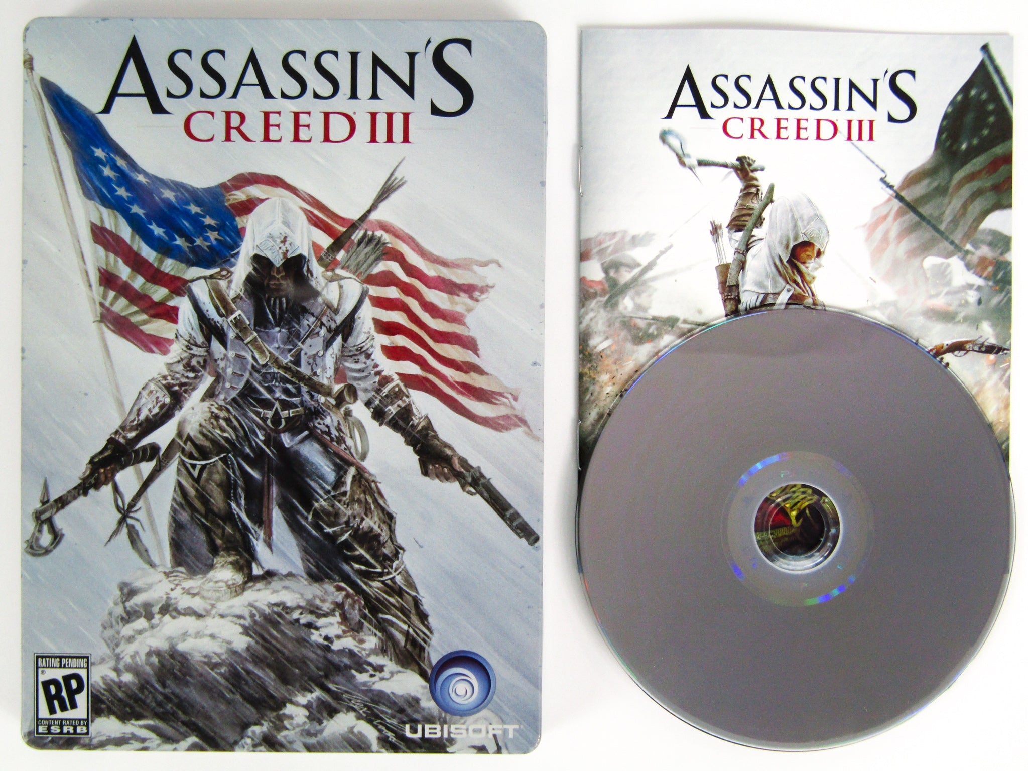 Assassin's Creed III 3 [Steelbook Edition] (Playstation 3 / PS3) - RetroMTL