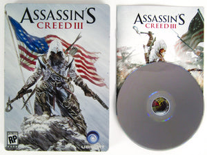 Assassin's Creed III 3 [Steelbook Edition] (Playstation 3 / PS3) - RetroMTL