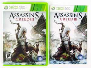 Assassin's Creed III 3 (Xbox 360) - RetroMTL