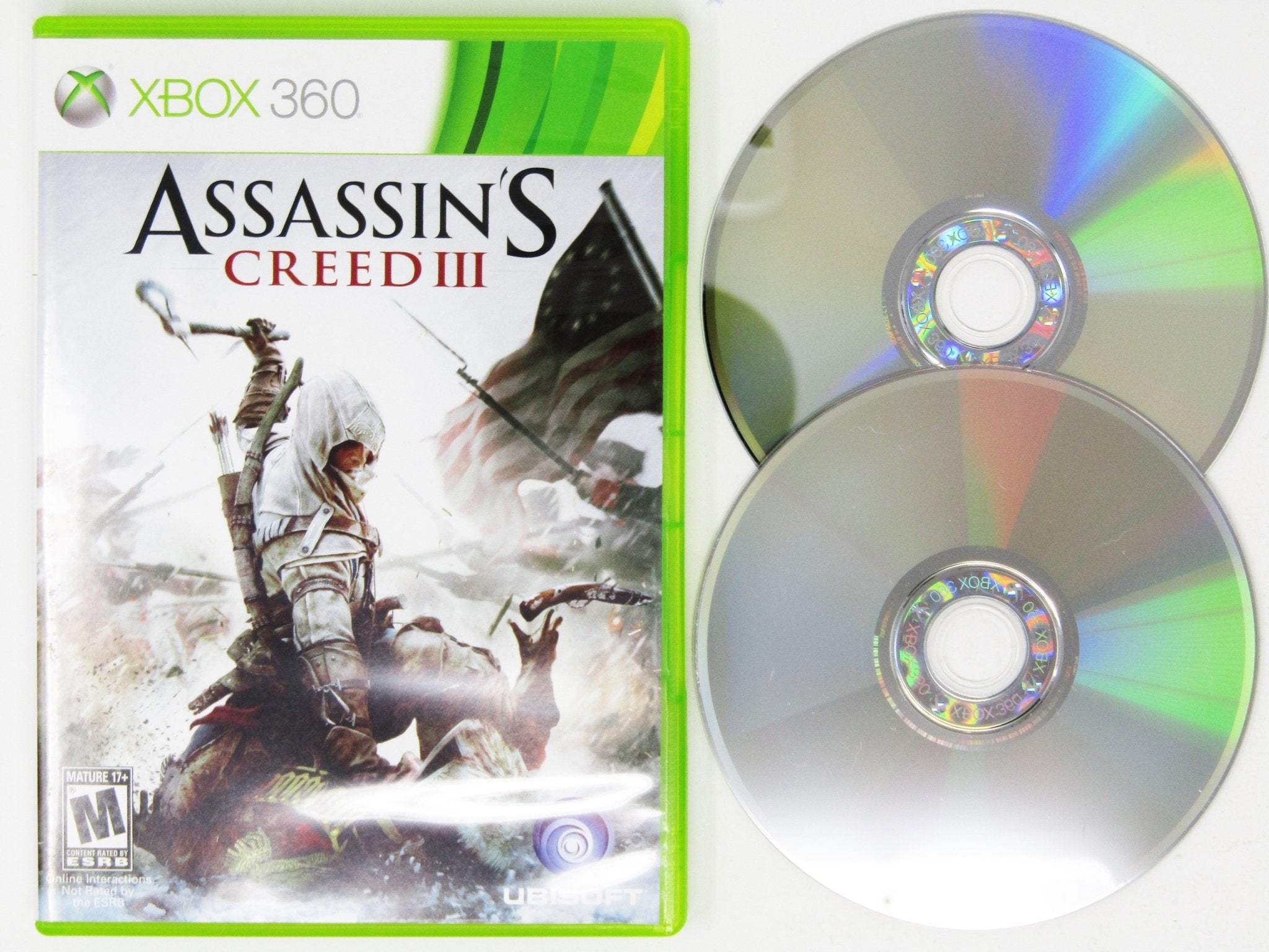 Xbox 360 - Assassin's Creed 3 III Gamestop Case No DLC Xbox 360 Comple –  vandalsgaming
