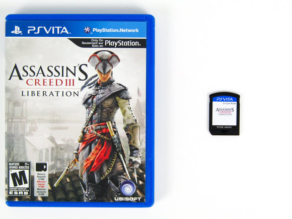 Assassin's Creed III: Liberation (Playstation Vita / PSVITA) - RetroMTL