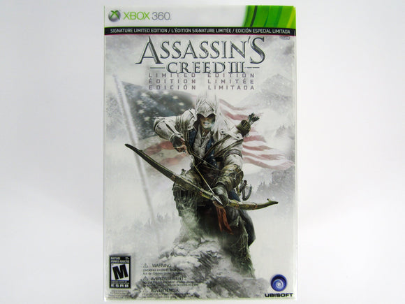 Assassin's Creed III [Limited Edition] (Xbox 360) - RetroMTL