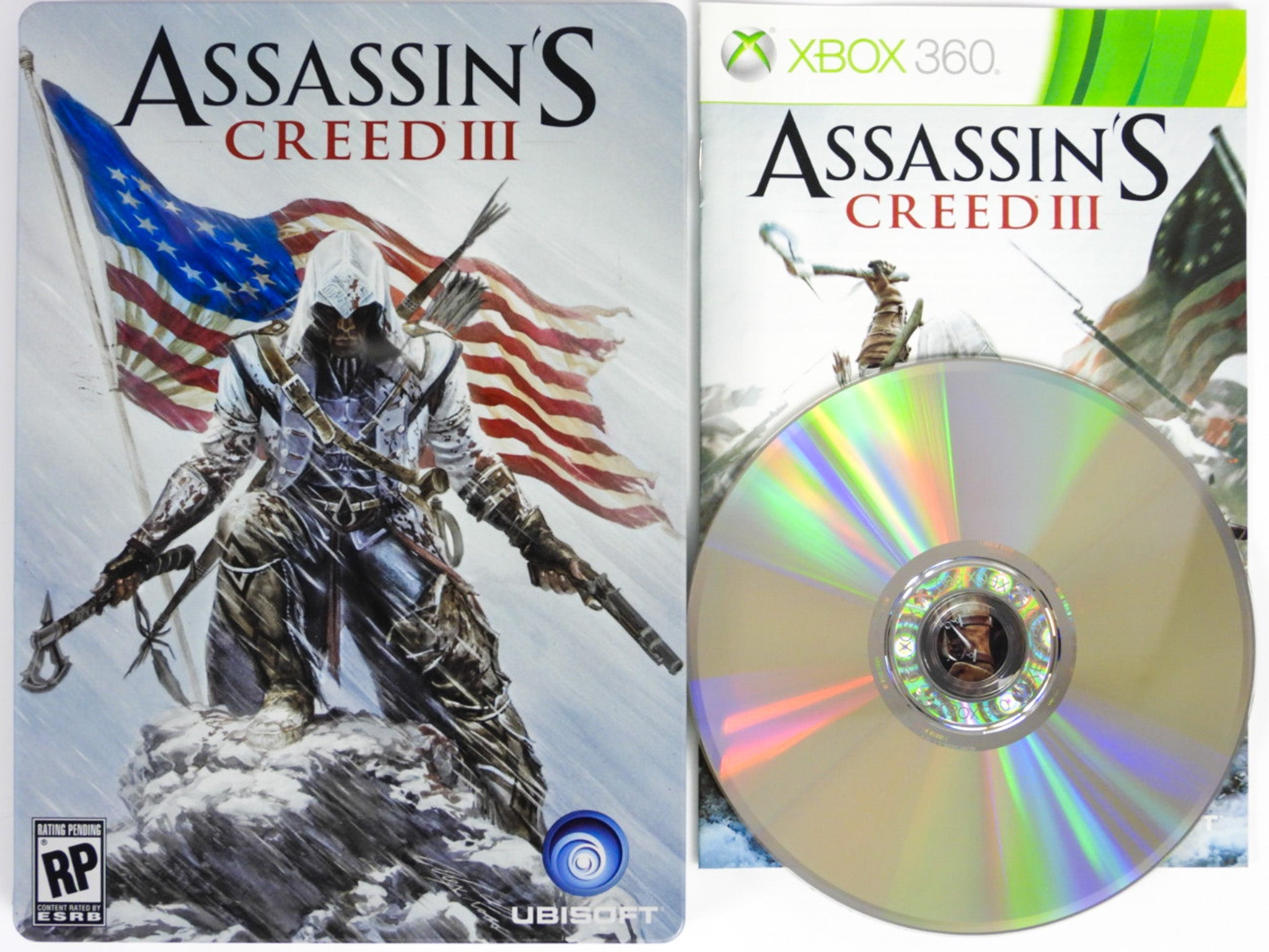 Assassin's Creed III [Steelbook Edition] (Xbox 360) - RetroMTL