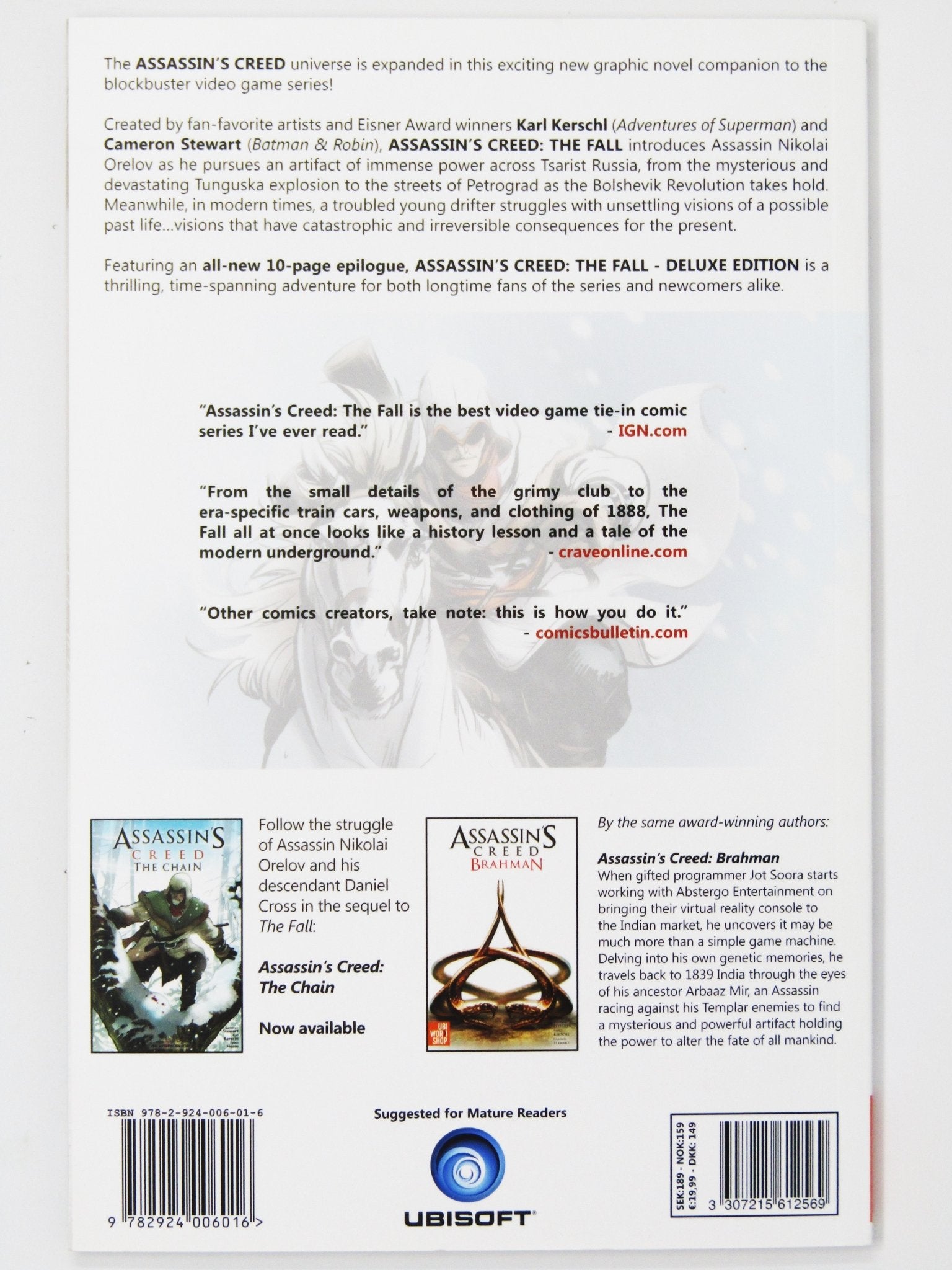 Assassin's Creed The Fall Deluxe Edition (Comic Book) - RetroMTL