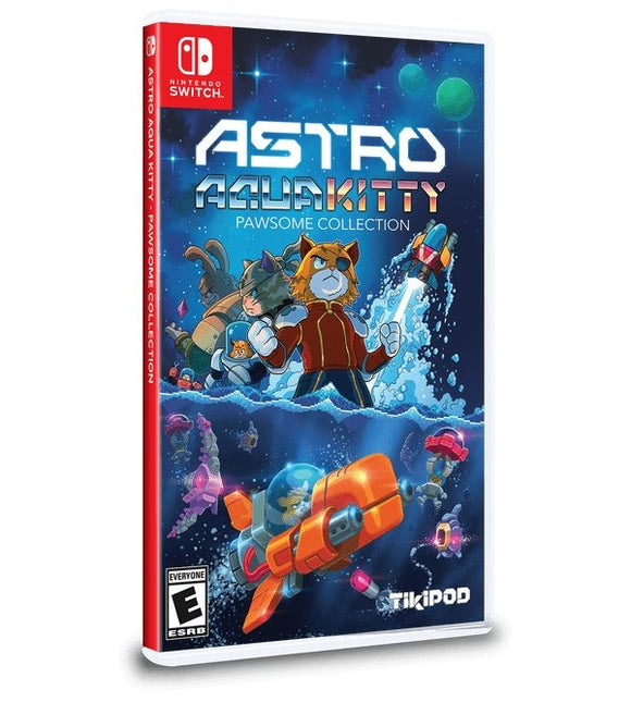 Astro Aqua Kitty: Pawsome Collection [Limited Run Games] (Nintendo Switch) - RetroMTL