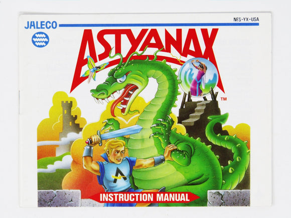 Astyanax [Manual] (Nintendo / NES) - RetroMTL
