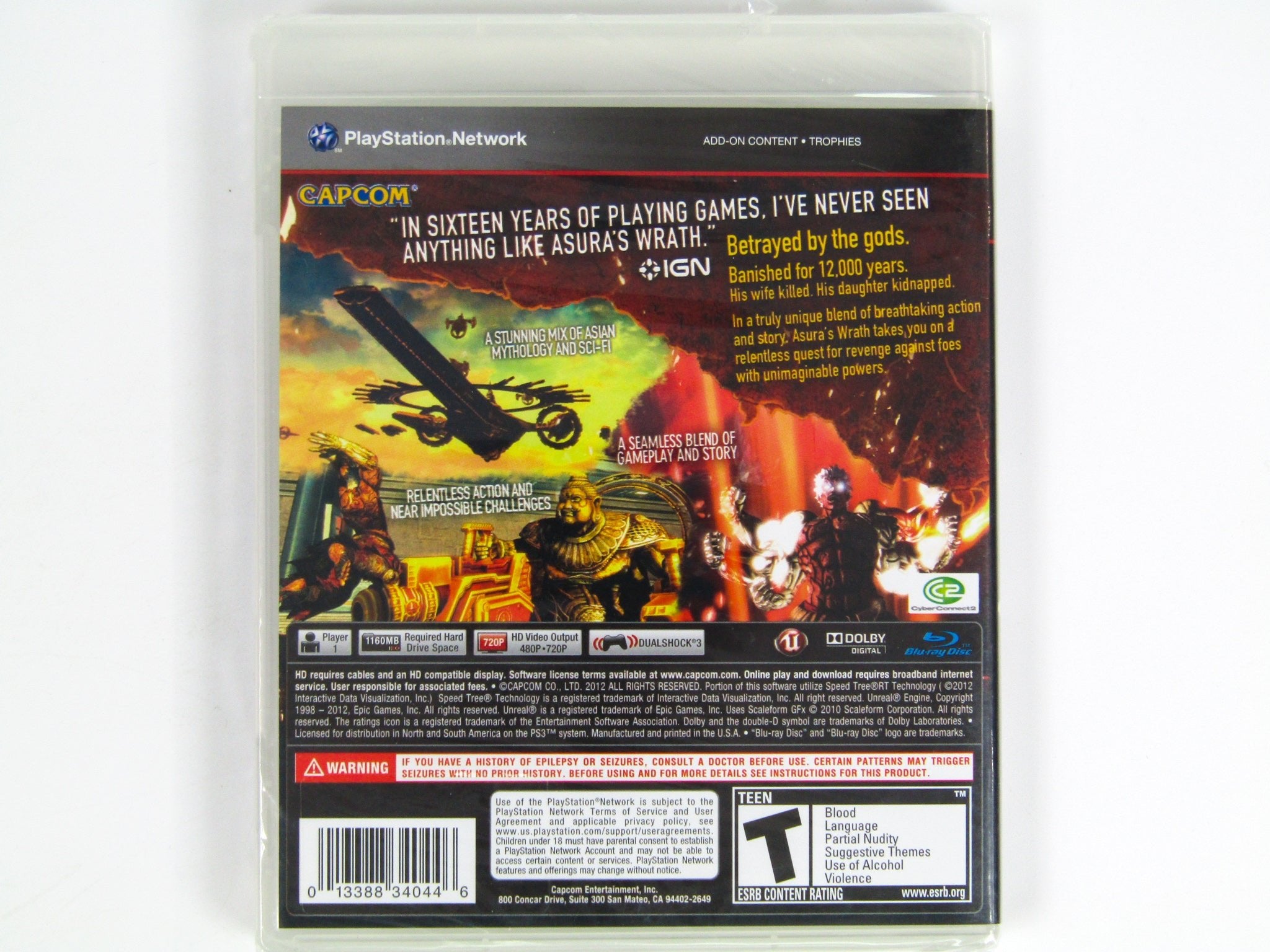 Asura's Wrath (Playstation 3 / PS3) - RetroMTL