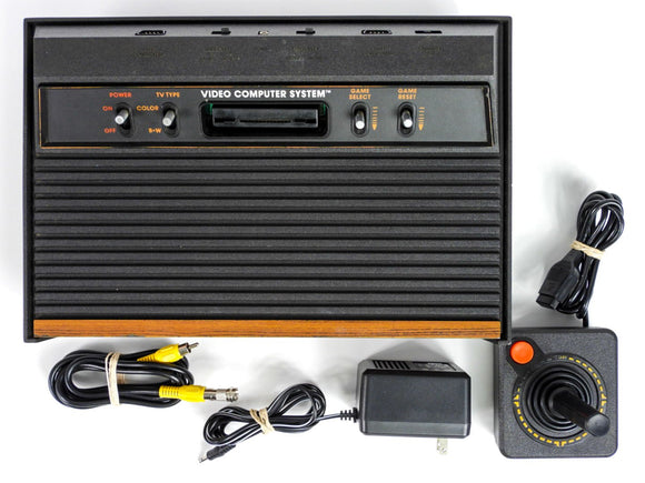 Atari 2600 System [WoodGrain] (Atari 2600) - RetroMTL