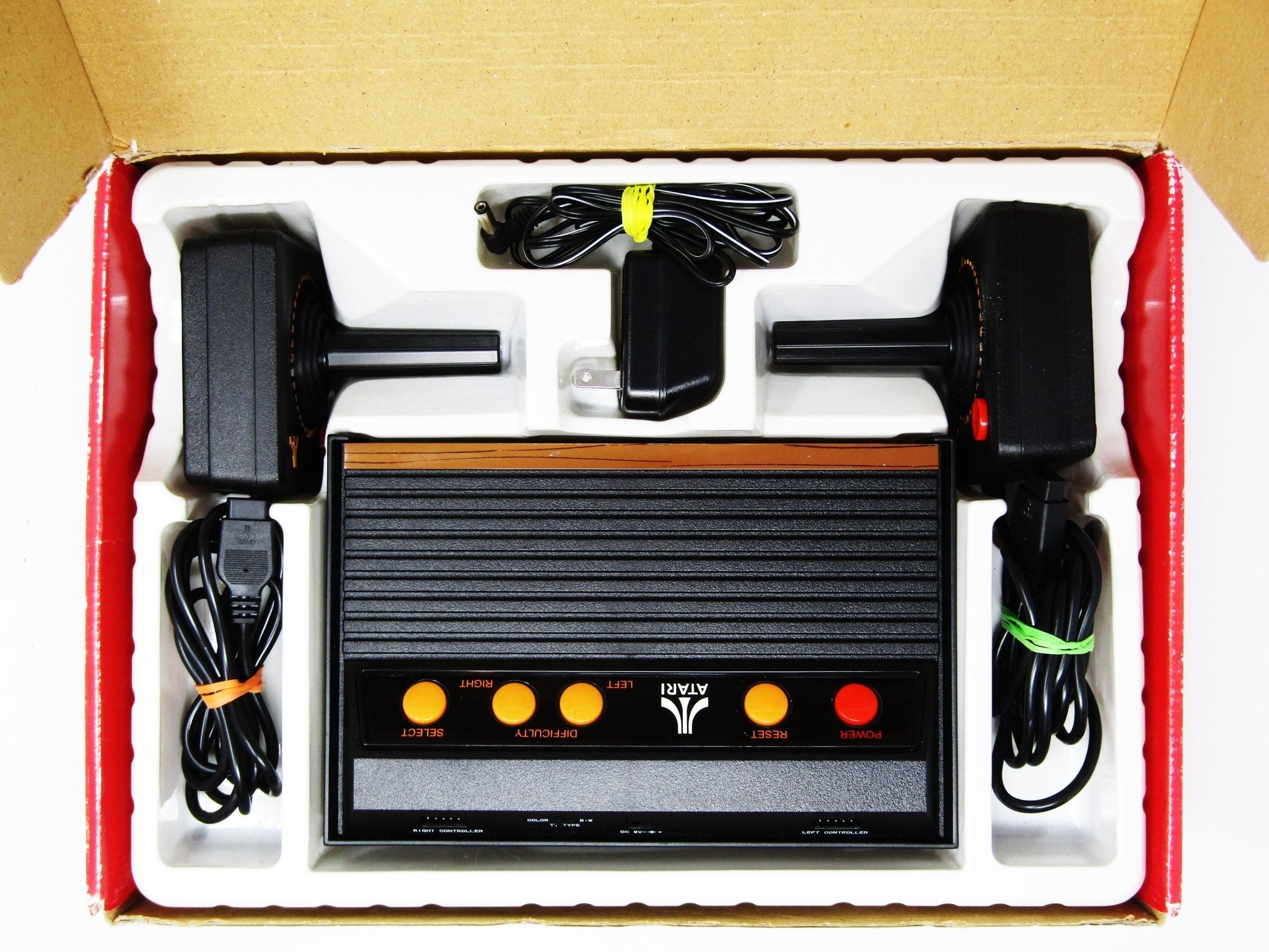 Guy-Tech Adattatore AC/DC Per Atari Flashback 2 Classica Console Di Gioco Flash Back Player 26519 Atari 2600 NOB 40 Giochi Alimentatore Cavo Da Parete Spina EU - Foto 9