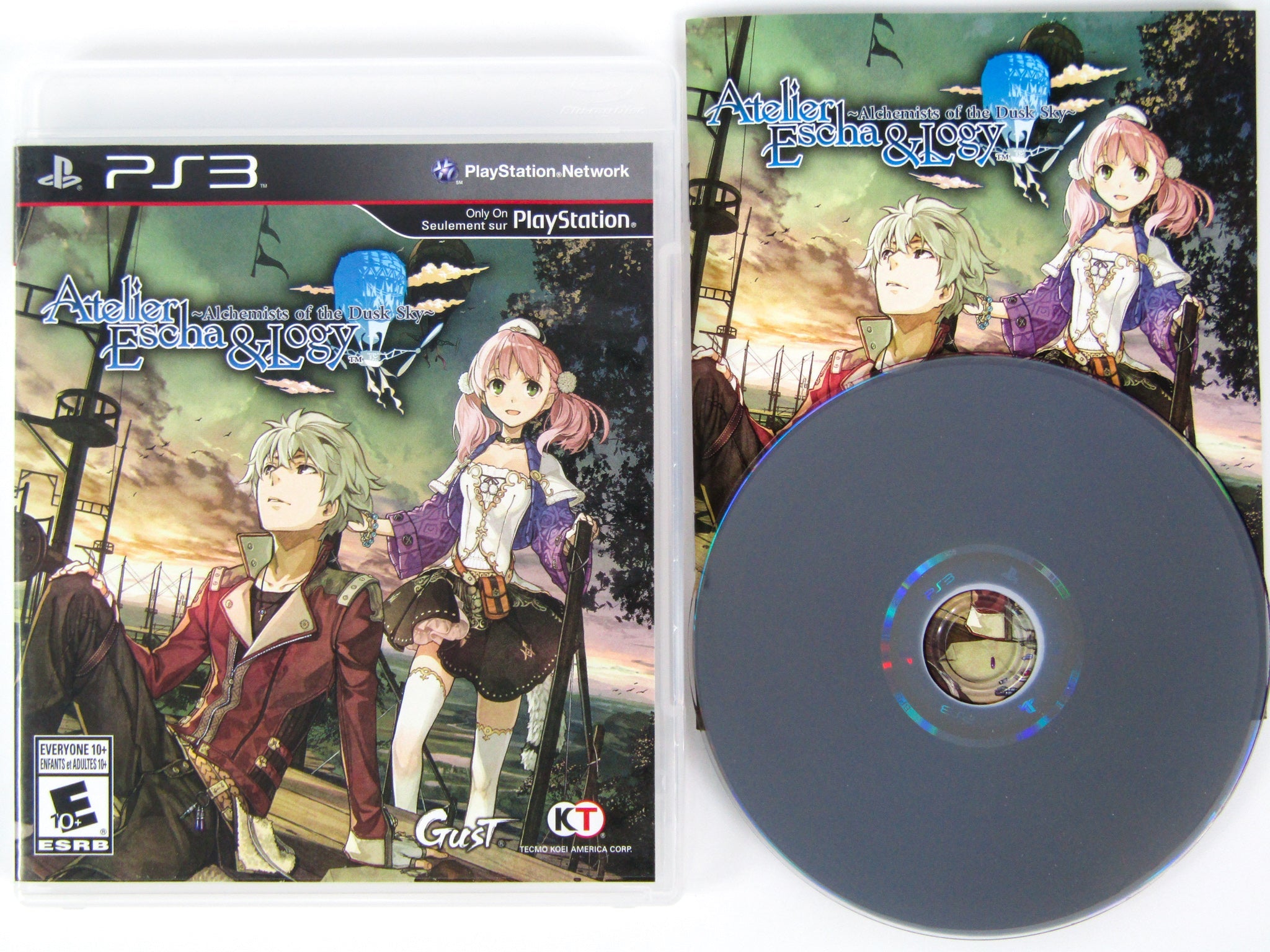 Atelier Escha & Logy: Alchemists of the Dusk Sky (Playstation 3 / PS3) - RetroMTL