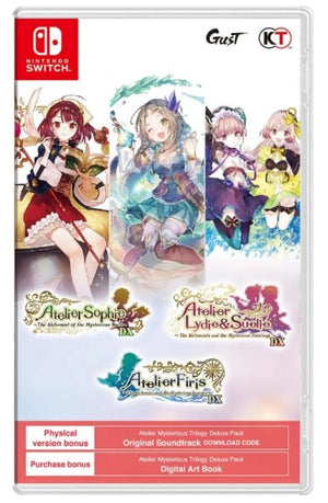 Atelier Mysterious Trilogy Deluxe Pack (Nintendo Switch) - RetroMTL