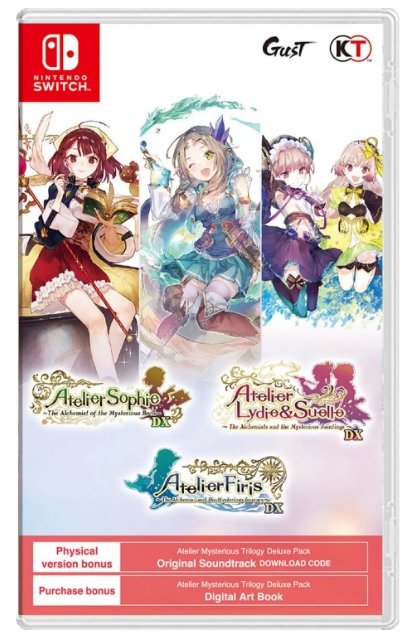 Atelier Mysterious Trilogy Deluxe Pack (Nintendo Switch) - RetroMTL