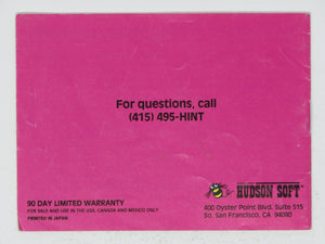 Atomic Punk [Manual] (Game Boy) - RetroMTL