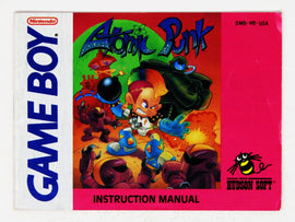 Atomic Punk [Manual] (Nintendo Game Boy)