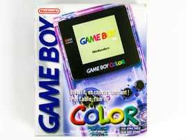 Nintendo Game Boy Color System Atomic Purple (GBC)