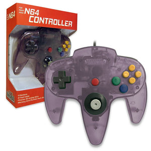 Atomic Purple Wired Controller [Old Skool] (Nintendo 64 / N64) - RetroMTL
