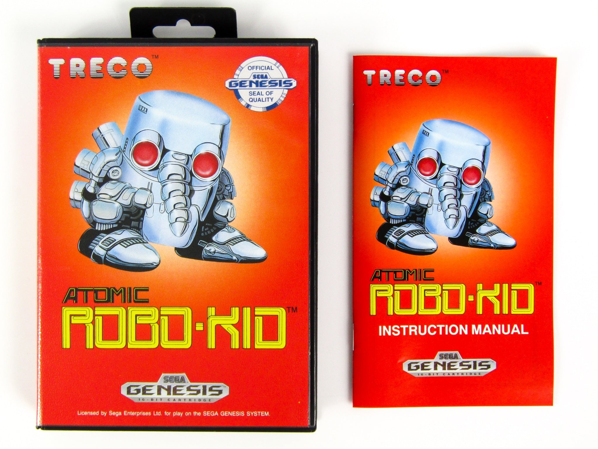 Atomic Robo-Kid (Sega Genesis) - RetroMTL