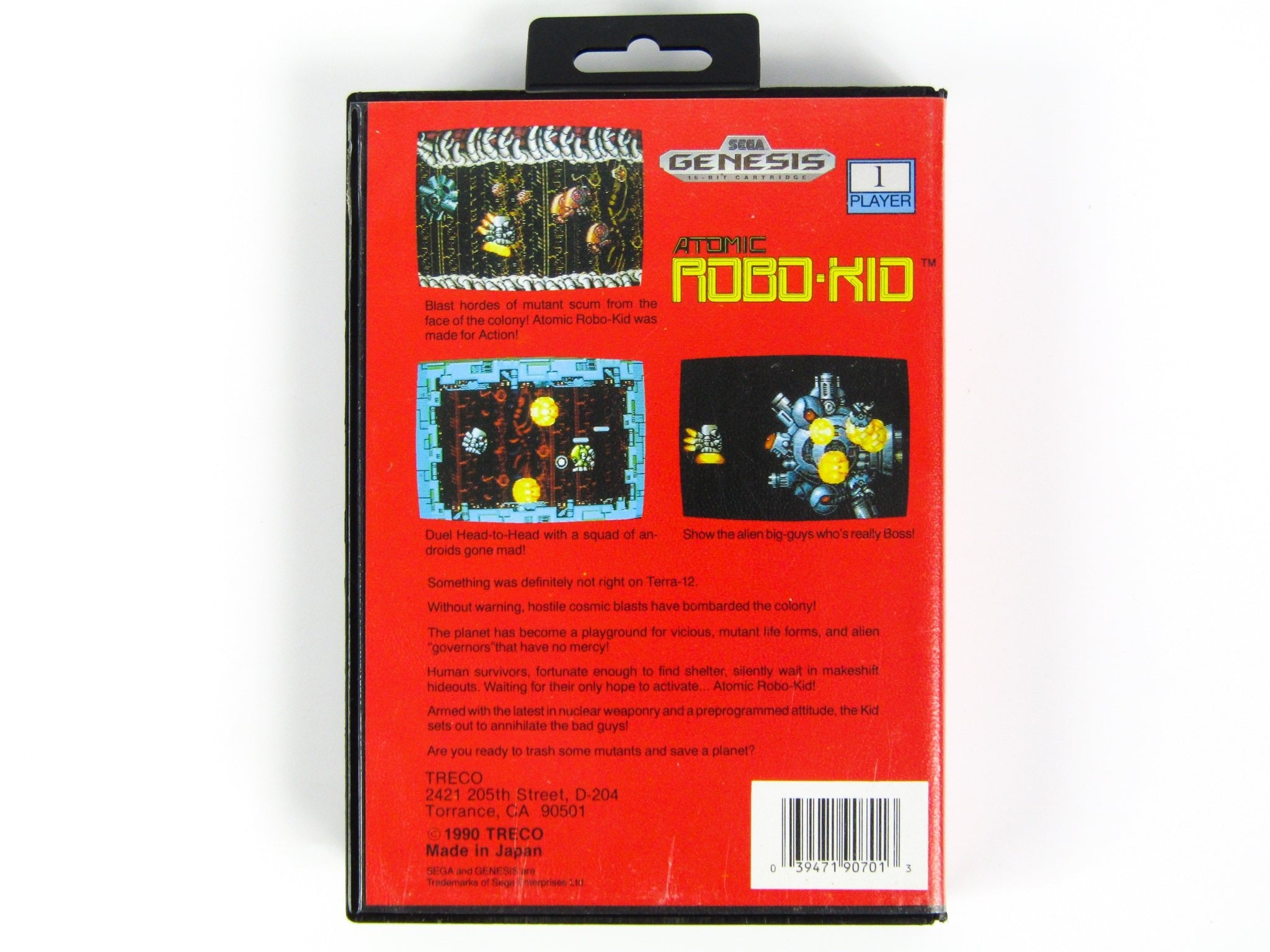 Atomic Robo-Kid (Sega Genesis) - RetroMTL