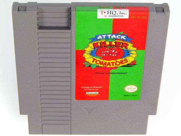Attack Of The Killer Tomatoes (Nintendo / NES) - RetroMTL