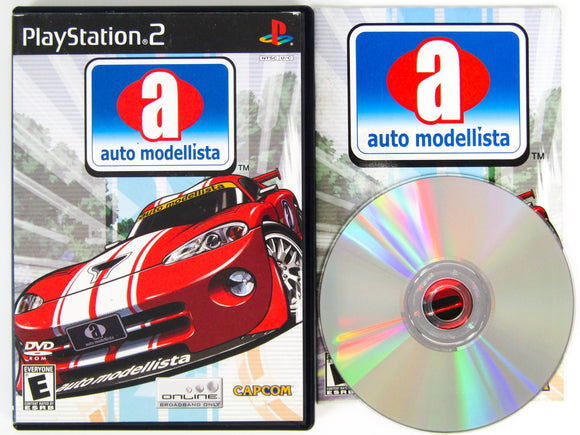 Auto Modellista (Playstation 2 / PS2) - RetroMTL