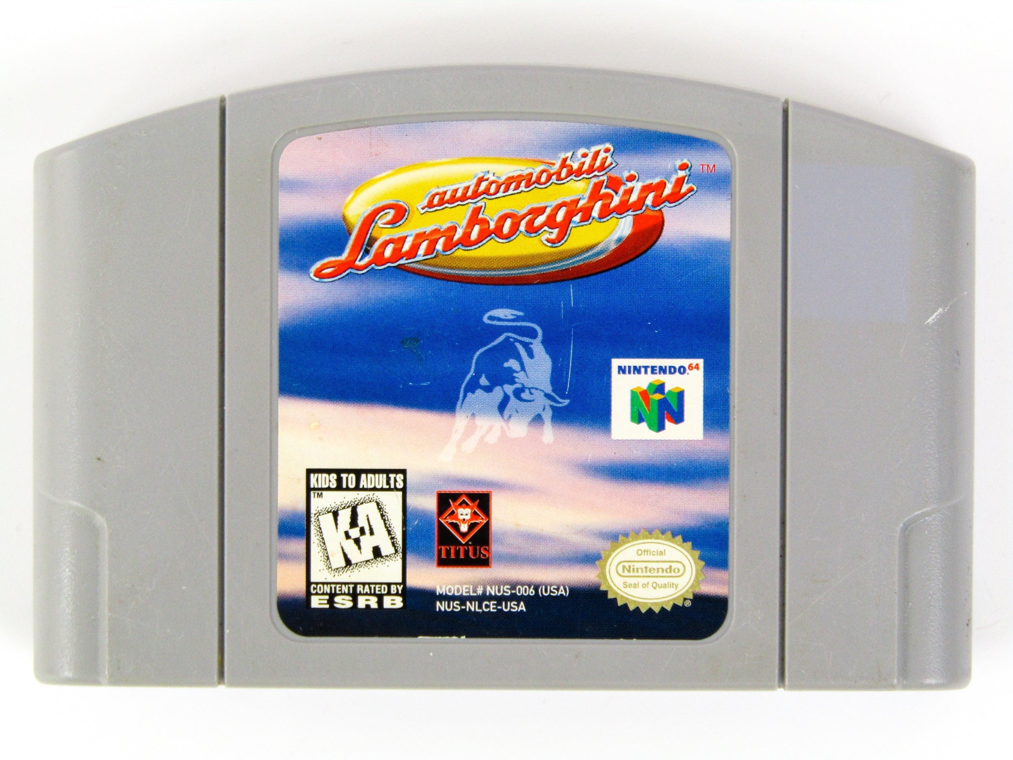Automobili Lamborghini (Nintendo 64 / N64) - RetroMTL
