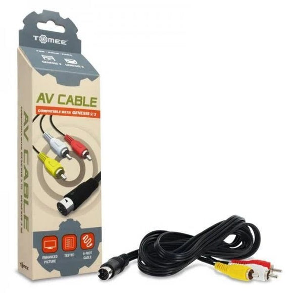 AV Cable [Tomee] (Genesis Model 2 & 3) - RetroMTL