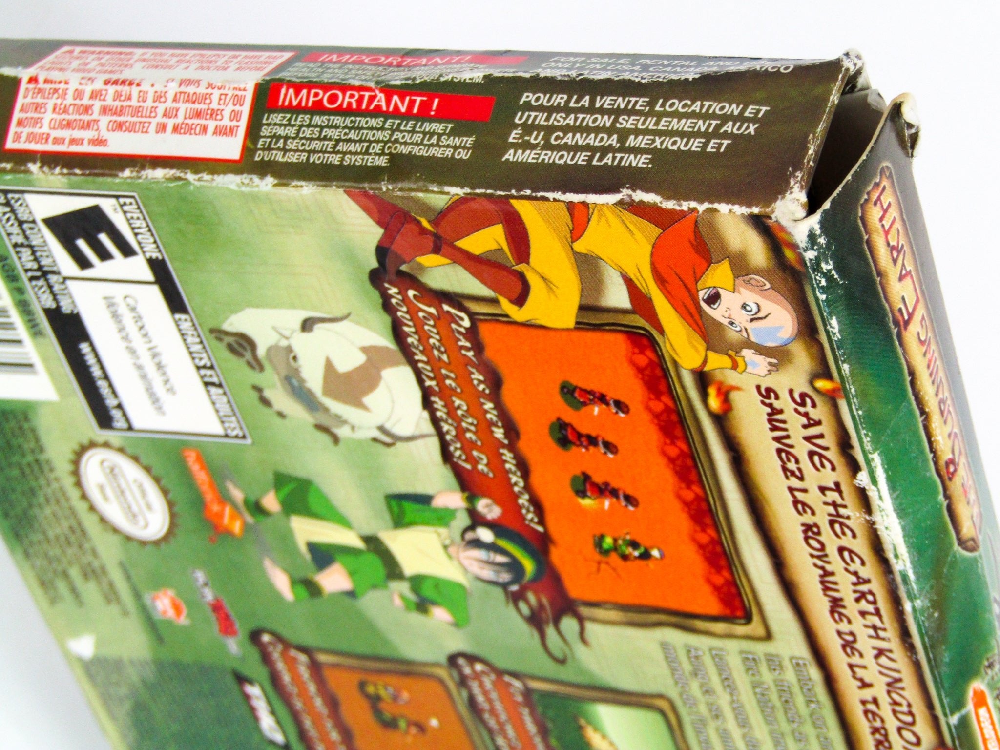 Avatar The Burning Earth (Game Boy Advance / GBA) - RetroMTL