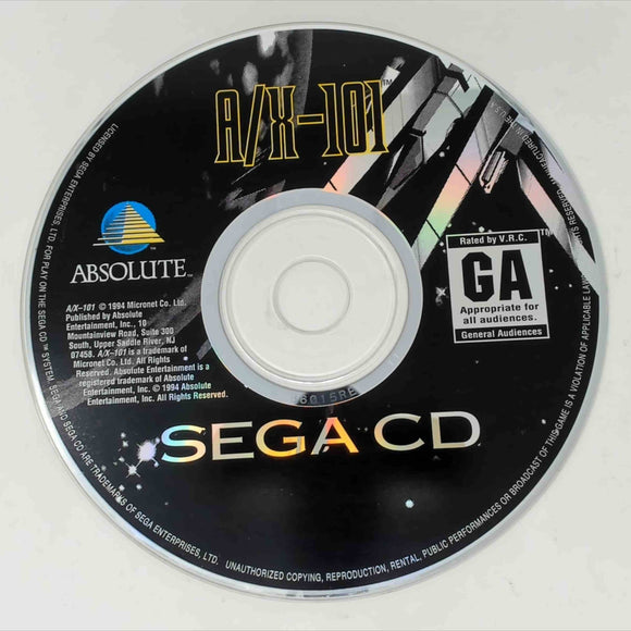 A/X-101 (Sega CD) - RetroMTL