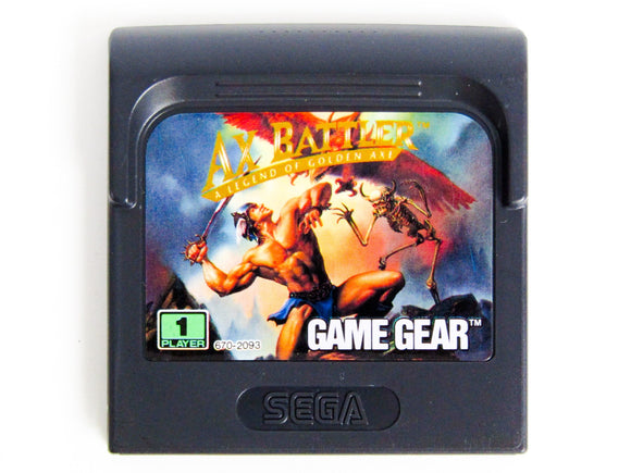Ax Battler A Legend Of Golden Axe (Sega Game Gear) - RetroMTL