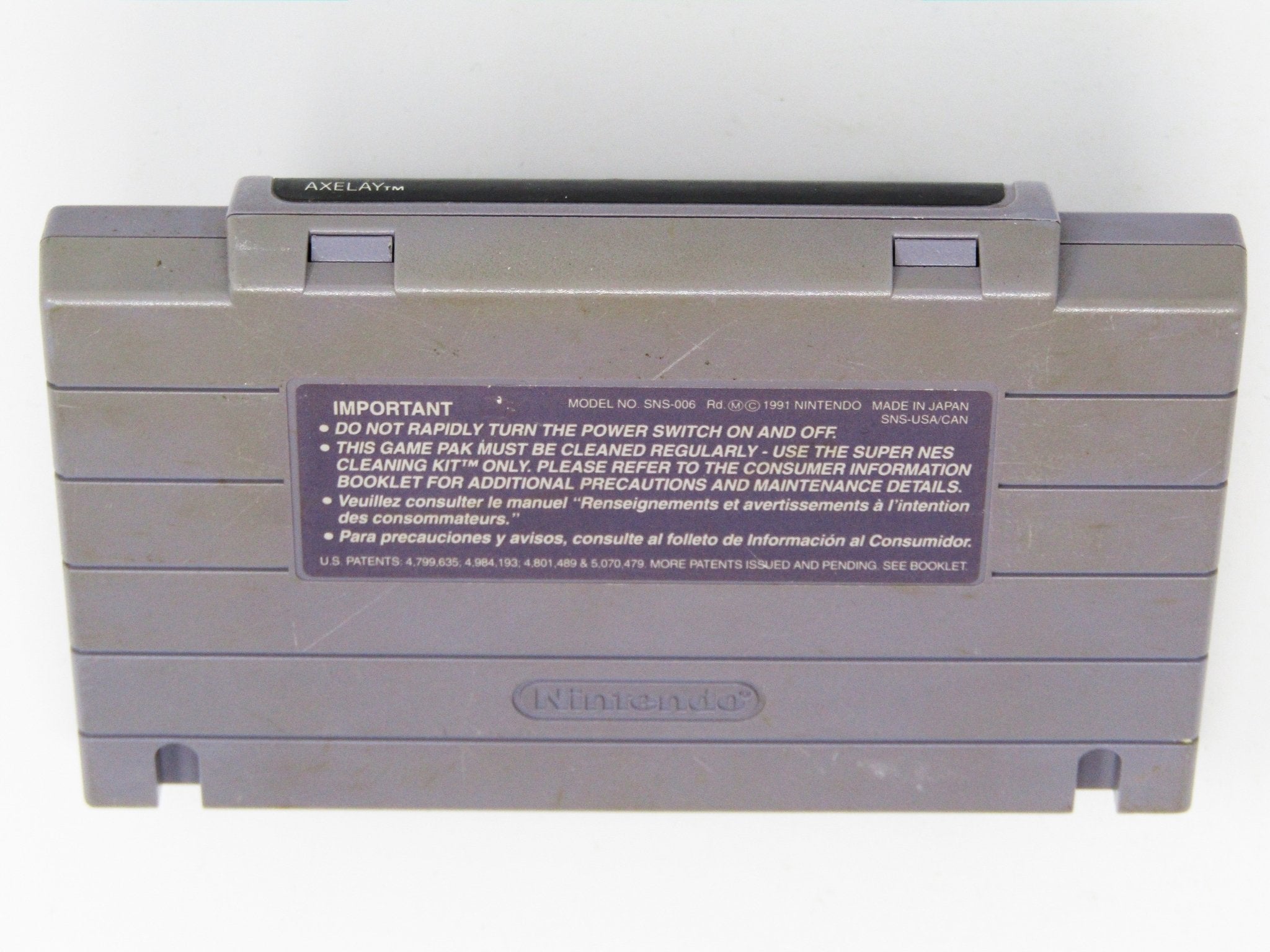 Axelay (Super Nintendo / SNES) - RetroMTL