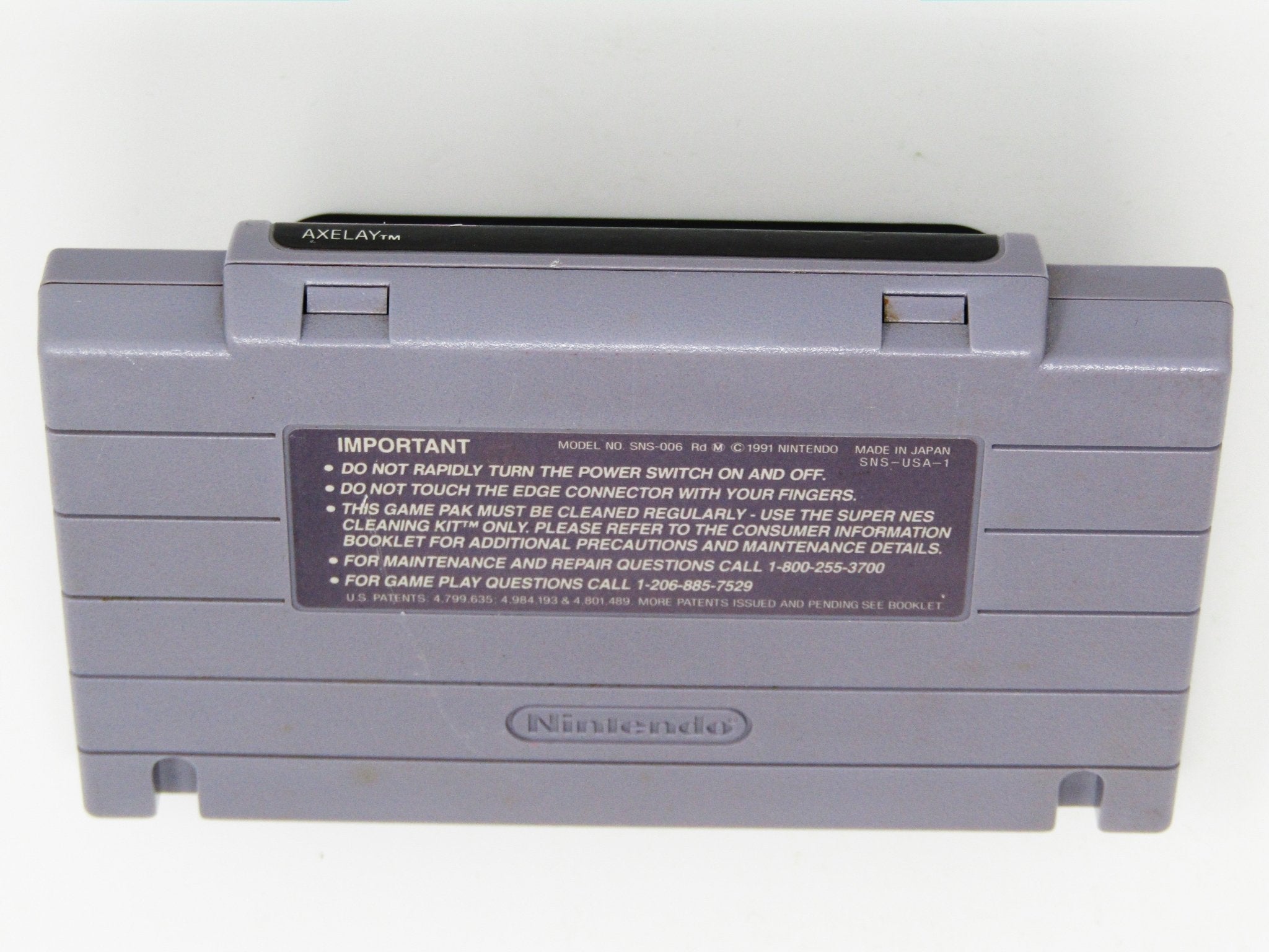 Axelay (Super Nintendo / SNES) - RetroMTL