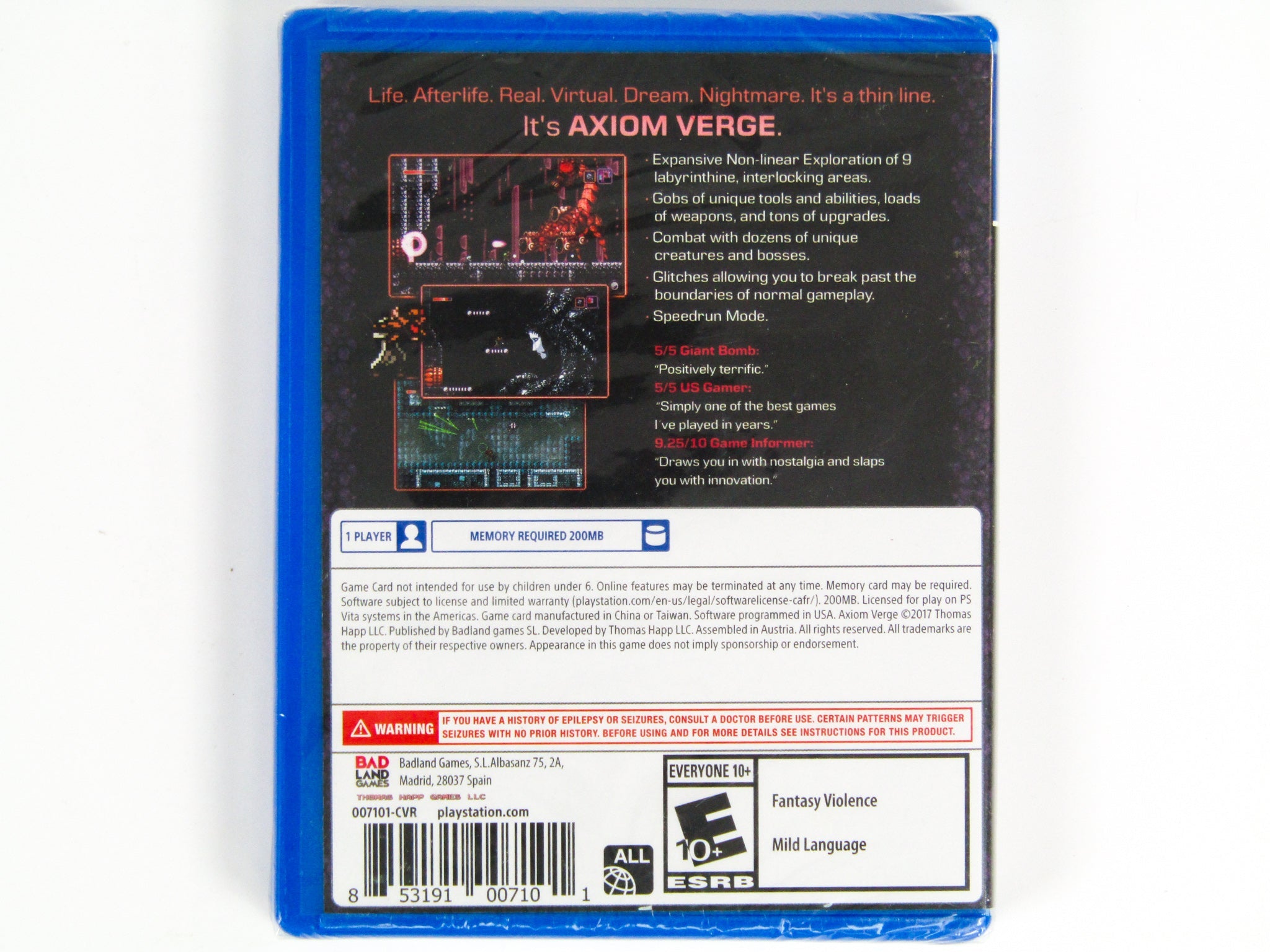 Axiom Verge [Multiverse Edition] (Playstation Vita / PSVITA) - RetroMTL