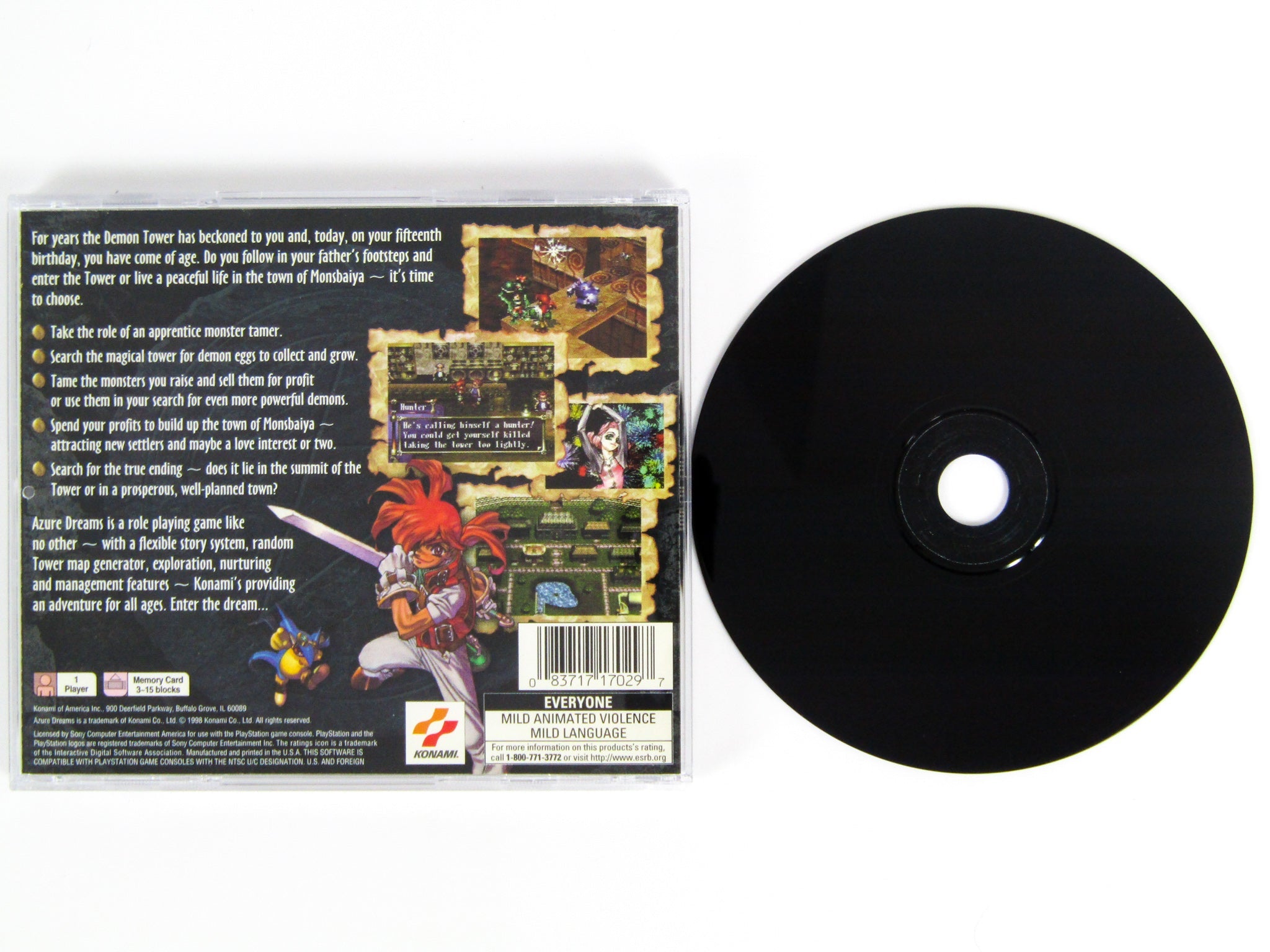 Azure Dreams (Playstation / PS1) - RetroMTL