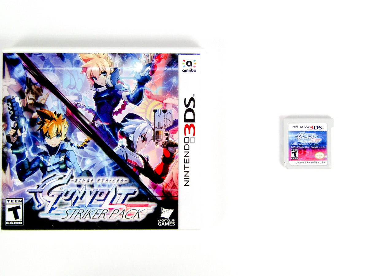 Azure Striker Gunvolt Striker Pack (Nintendo 3DS) Retro MTL