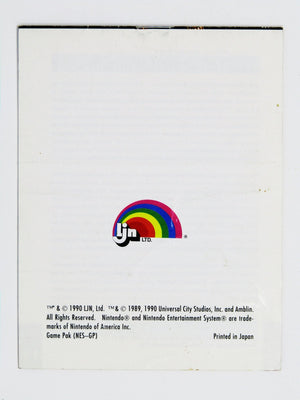 Back To The Future II And III [Manual] (Nintendo / NES) - RetroMTL