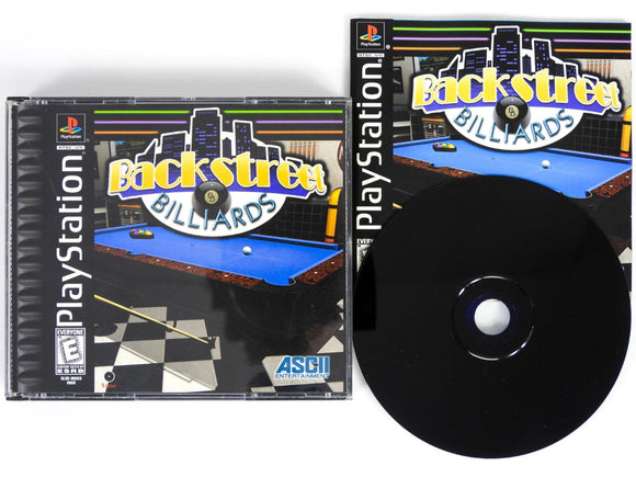 Backstreet Billiards (Playstation / PS1) - RetroMTL
