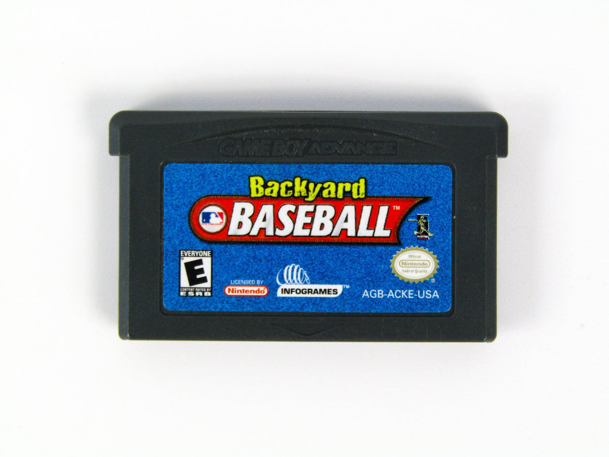 Gameboy Color Baseball Backyard Baseball (Nintendo Game Boy Advance / GBA) – Retro MTL