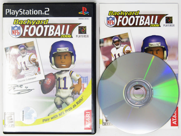 Backyard Football (Playstation 2 / PS2) - RetroMTL