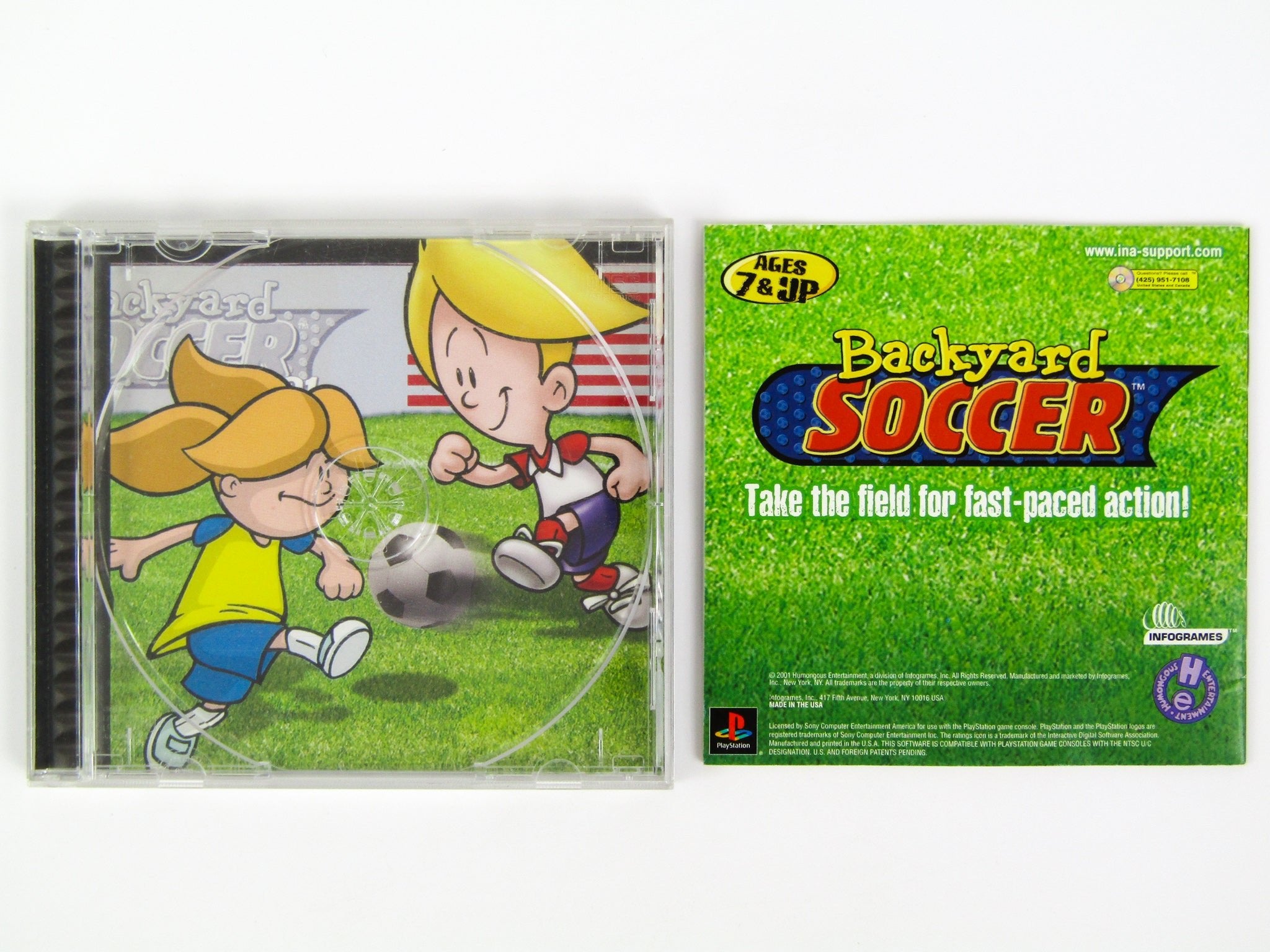 Backyard Soccer (Playstation / PS1) - RetroMTL