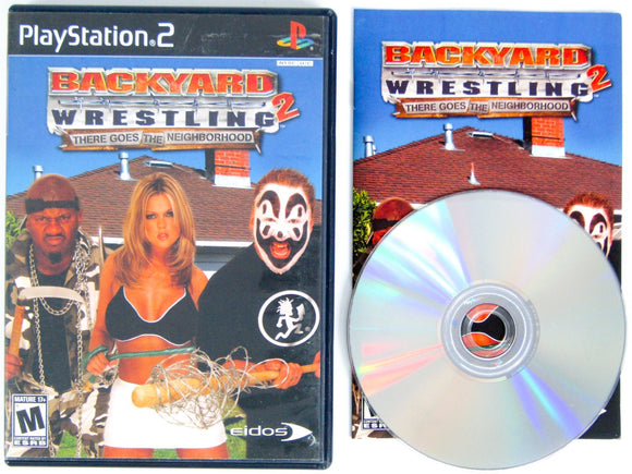 Backyard Wrestling 2 (Playstation 2 / PS2) - RetroMTL