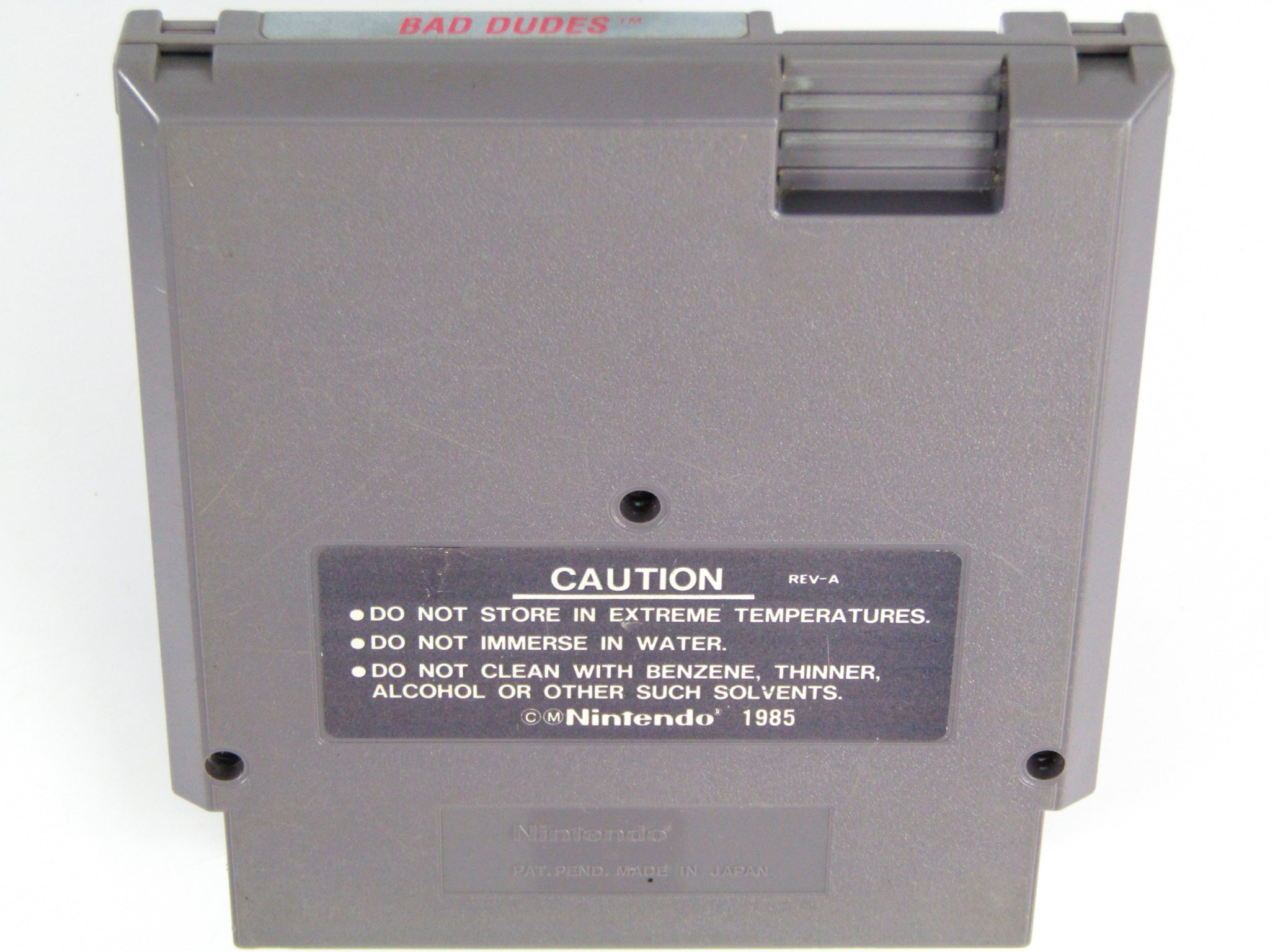 Bad Dudes (Nintendo / NES) - RetroMTL