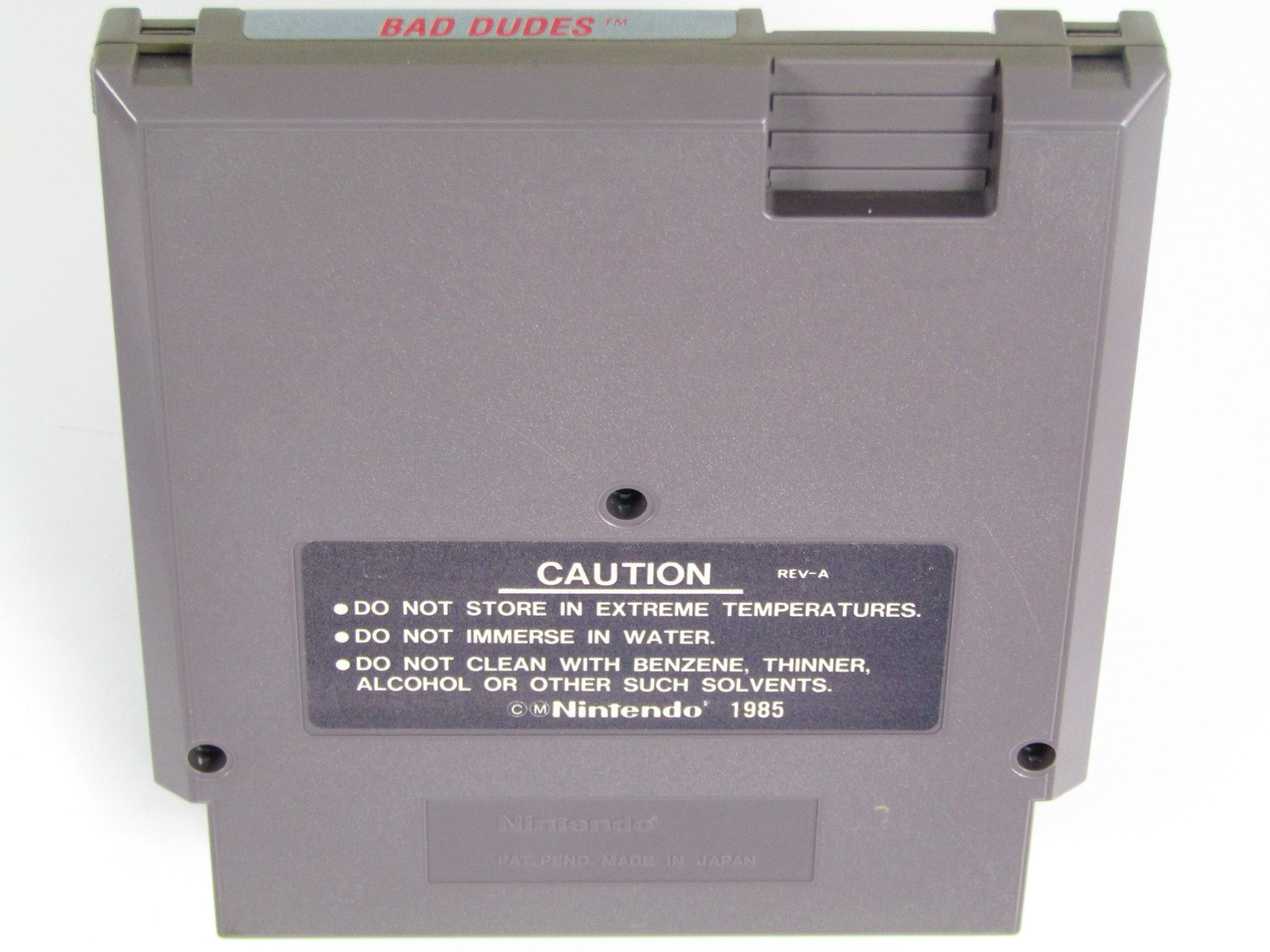 Bad Dudes (Nintendo / NES) - RetroMTL