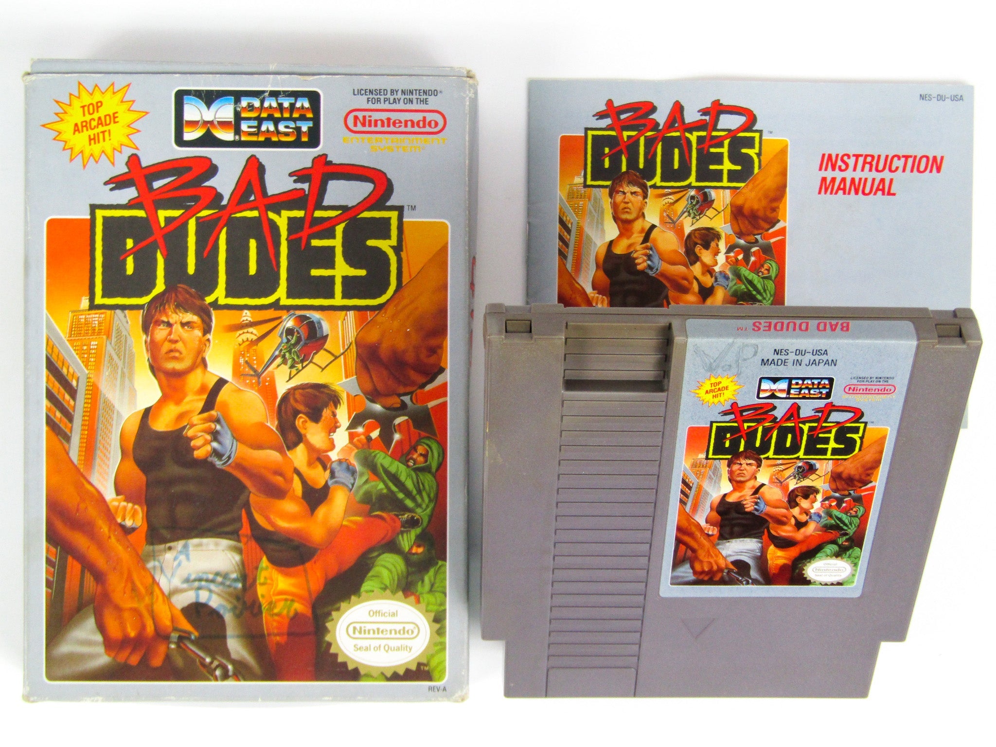 Bad Dudes (Nintendo / NES) - RetroMTL